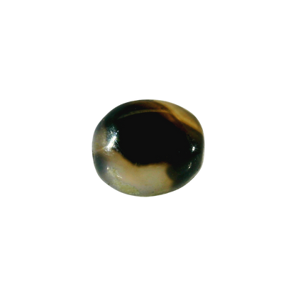 Indian Agate 7.77 Carat / 8.64 Ratti, Unheated and Untreated – No indications of treatment observed – front view