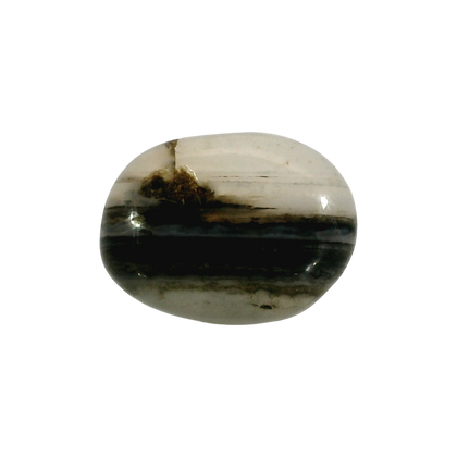 Indian Agate 9.41 Carat / 10.46 Ratti, Unheated and Untreated – No indications of treatment observed – front view