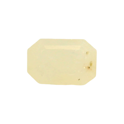 Sri Lankan Yellow Sapphire (Pukhraj) 4.33 Carat / 4.82 Ratti, Unheated and Untreated – No indications of treatment observed – front view
