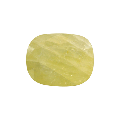 Yellow Sapphire (Pukhraj) 11.18 Carat / 12.43 Ratti, Unheated and Untreated – No indications of treatment observed – front view
