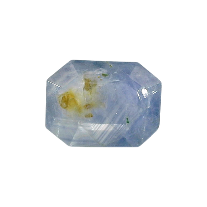 Burmese Blue Sapphire (Neelam) 3.21 Carat / 3.57 Ratti, Unheated and Untreated – No indications of treatment observed – front view