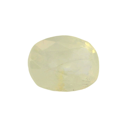 Sri Lankan Yellow Sapphire (Pukhraj) 2.88 Carat / 3.2 Ratti, Unheated and Untreated – No indications of treatment observed – front view
