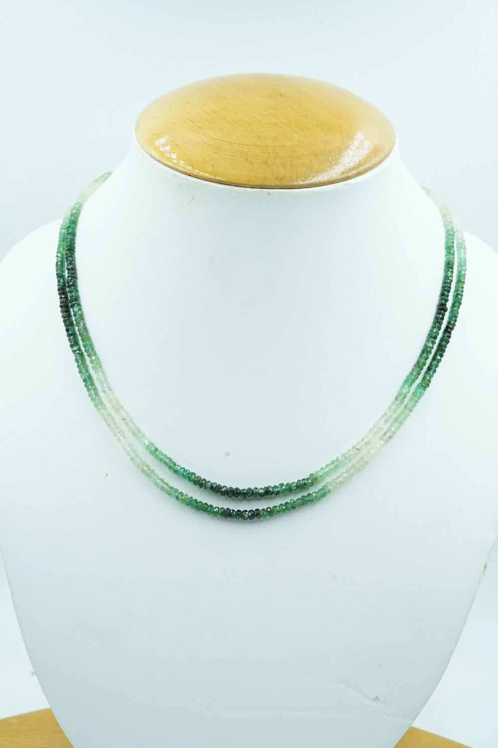 Brazil Emerald 2.5mm Shaded Strand