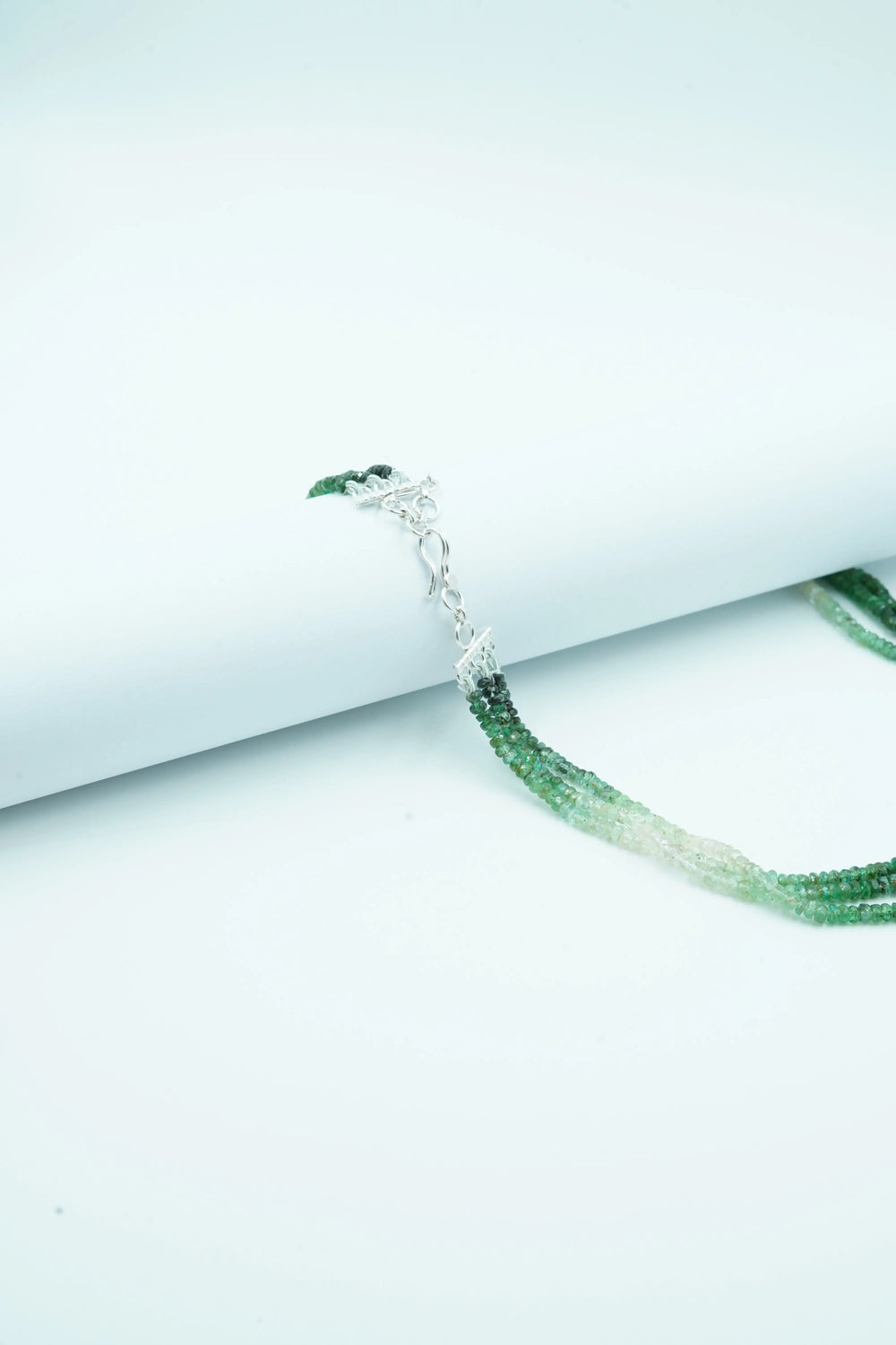 Brazil Emerald 2.5mm Shaded Strand