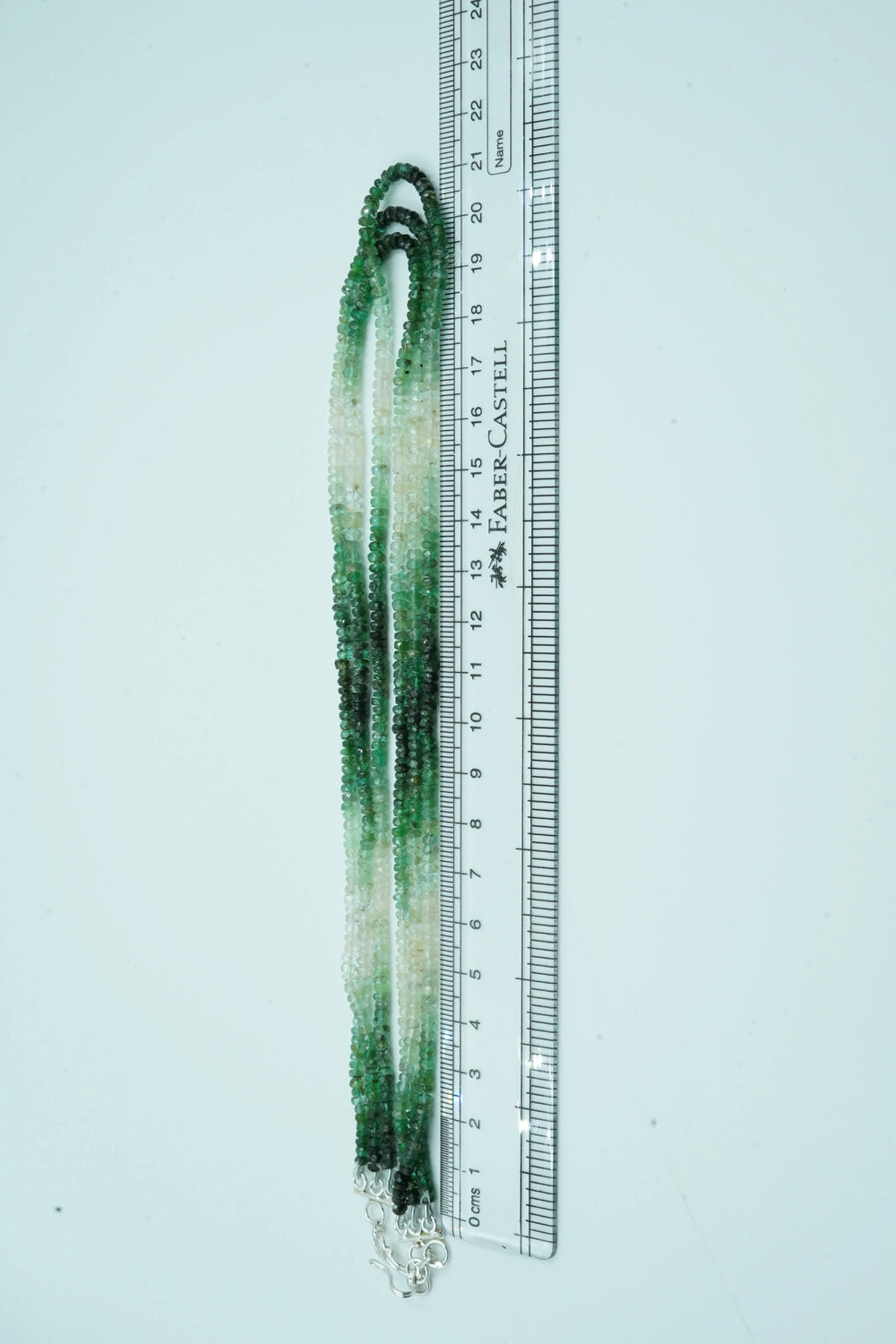 Brazil Emerald 2.5mm Shaded Strand