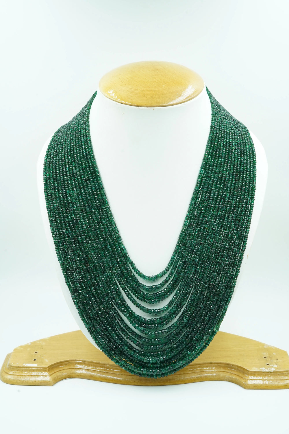 Emerald 2.5mm-4.5mm Graduated Strand