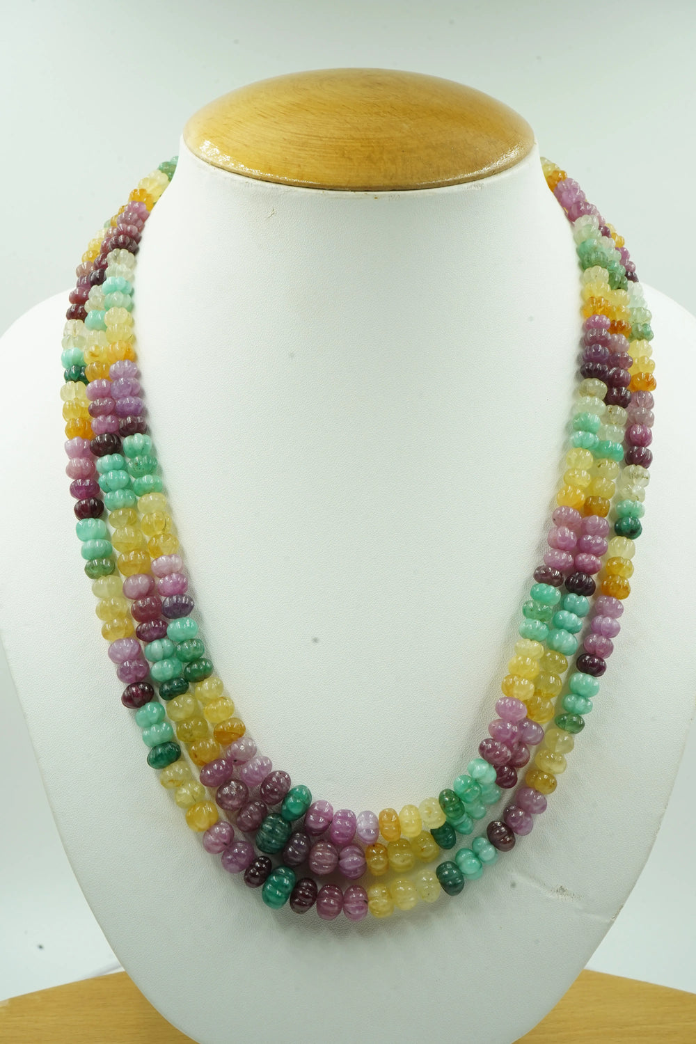 Muskmelon Sapphire & Emerald  Strand