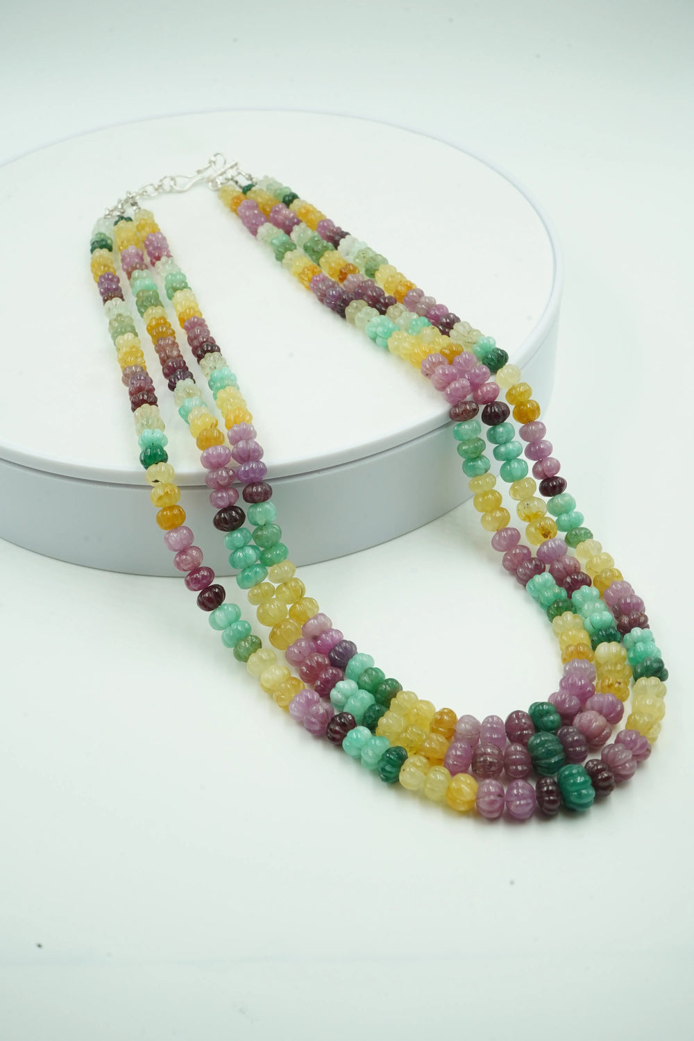 Muskmelon Sapphire & Emerald  Strand