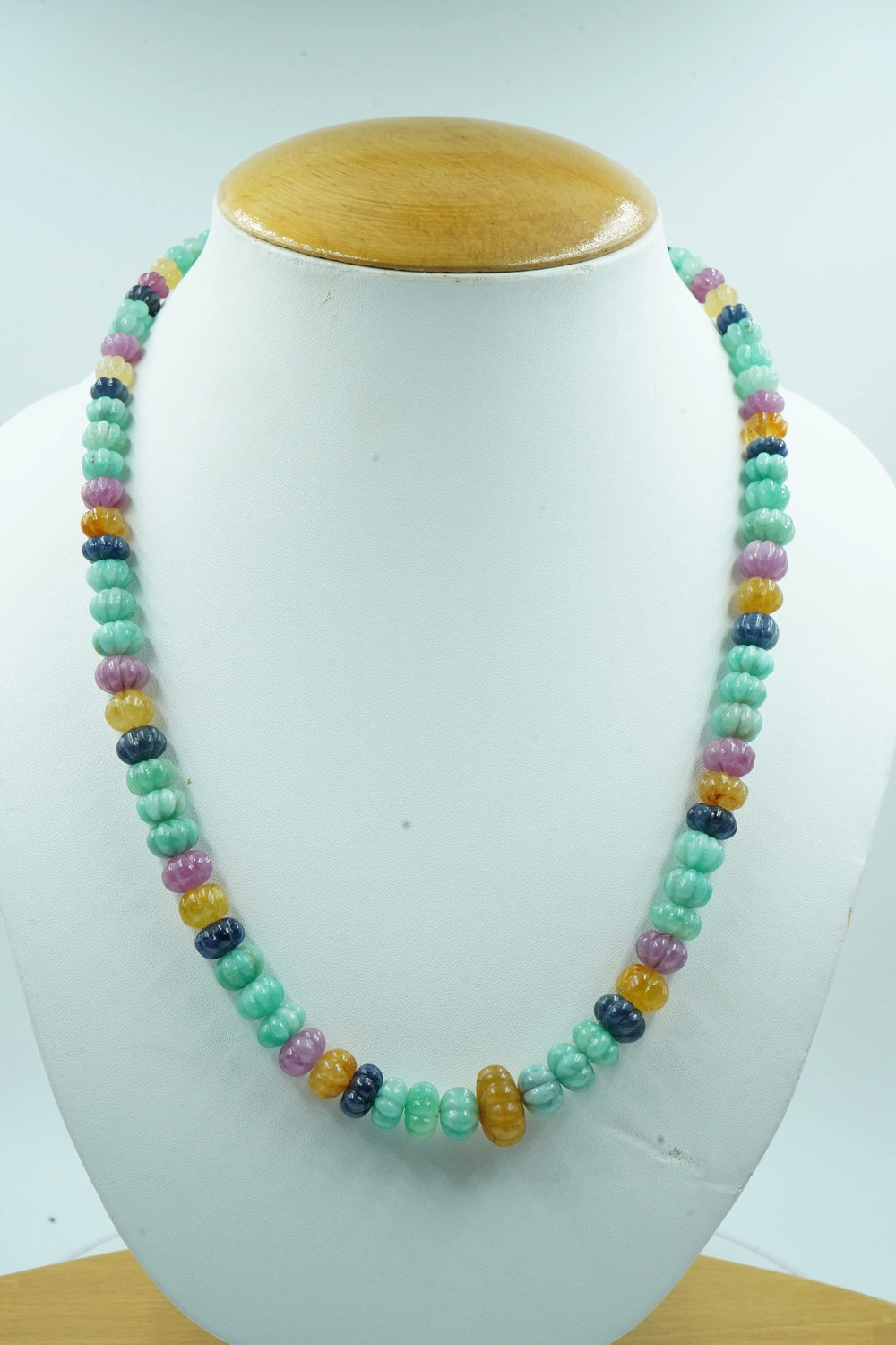 Muskmelon Emerald & Sapphire  Strand