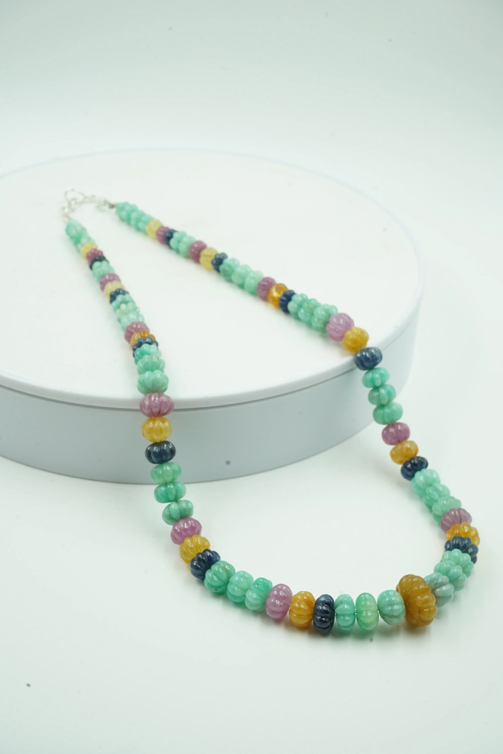 Muskmelon Emerald & Sapphire  Strand