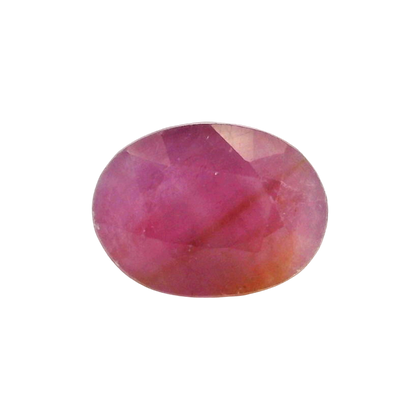 African Ruby (Manik) 4.22 Carat / 4.69 Ratti, Unheated and Untreated – No indications of treatment observed – front view