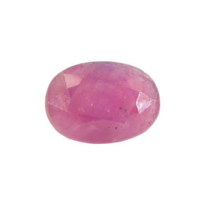 African Ruby (Manik) 5.1 Carat / 5.67 Ratti, Unheated and Untreated – No indications of treatment observed – front view