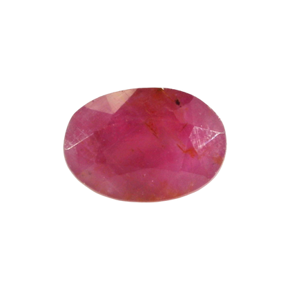 African Ruby (Manik) 4.45 Carat / 4.95 Ratti, Unheated and Untreated – No indications of treatment observed – front view