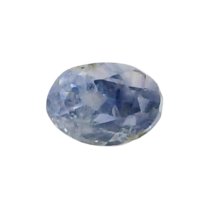 Kashmir Blue Sapphire (Neelam) 0.65 Carat / 0.73 Ratti, Unheated and Untreated – No indications of treatment observed – front view